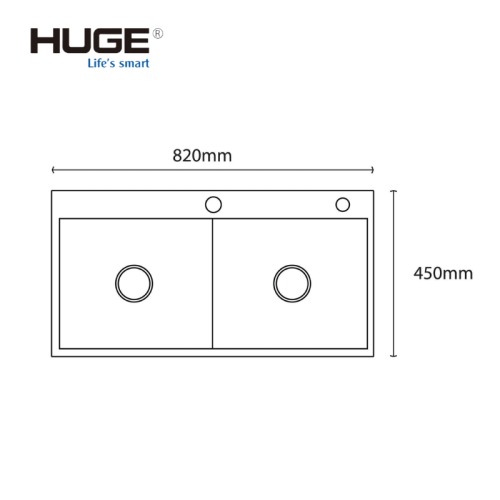 Alternative view of CHẬU RỬA BÁT HUGE H-1200A3