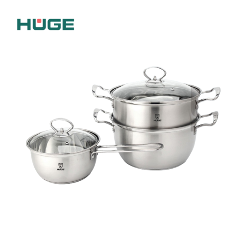 BỘ NỒI INOX 304 HUGE H-NI303