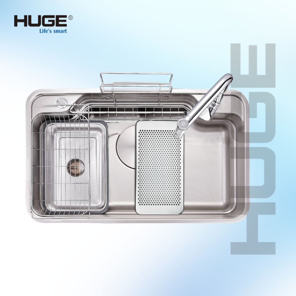 Lợi ích khi sử dụng chậu rửa tích hợp thớt Inox Lợi ích khi sử dụng chậu rửa tích hợp thớt Inox