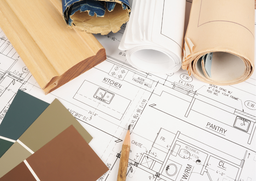 Thiết kế phòng bếp đơn giản: Từ ý tưởng đến thực tế – 6 bước cần làm 3 Chon vat lieu va mau sac cho phong bep