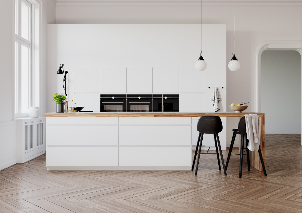 Hoàn thiện phòng bếp đơn giản Hoàn thiện phòng bếp đơn giản