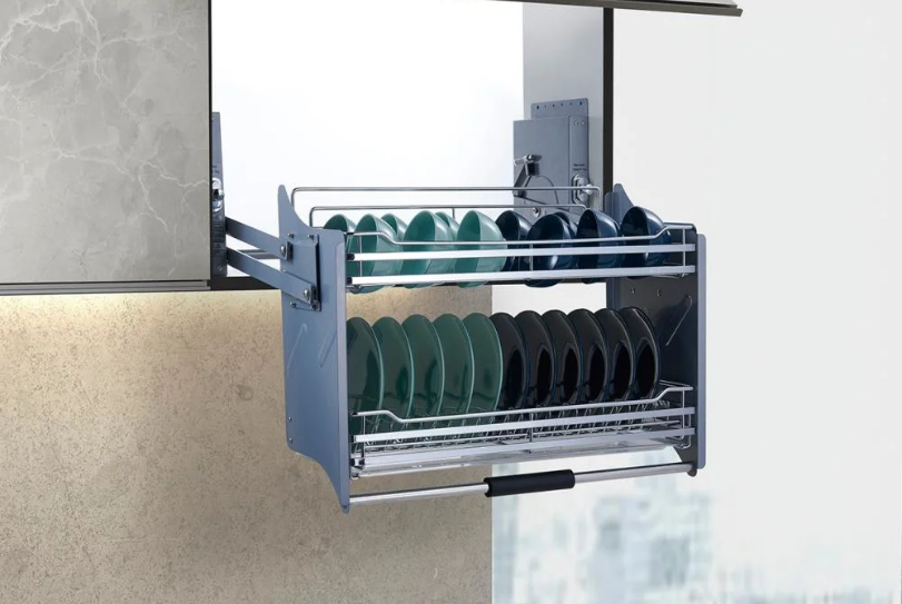 Giá bát nâng hạ tối ưu cho căn bếp có diện tích nhỏ Giá bát nâng hạ tối ưu cho căn bếp có diện tích nhỏ