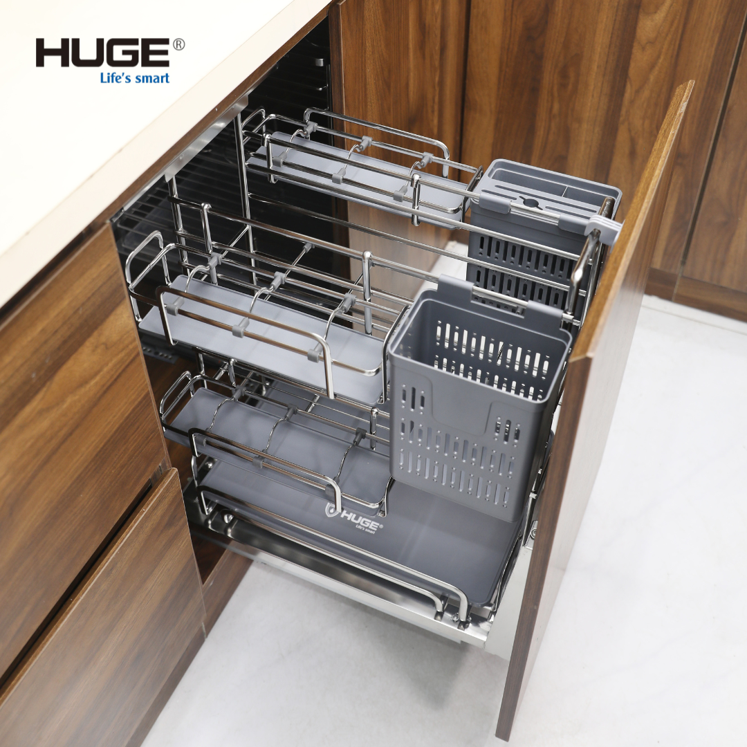 Giá dao thớt đa năng nan oval Giá dao thớt đa năng nan oval