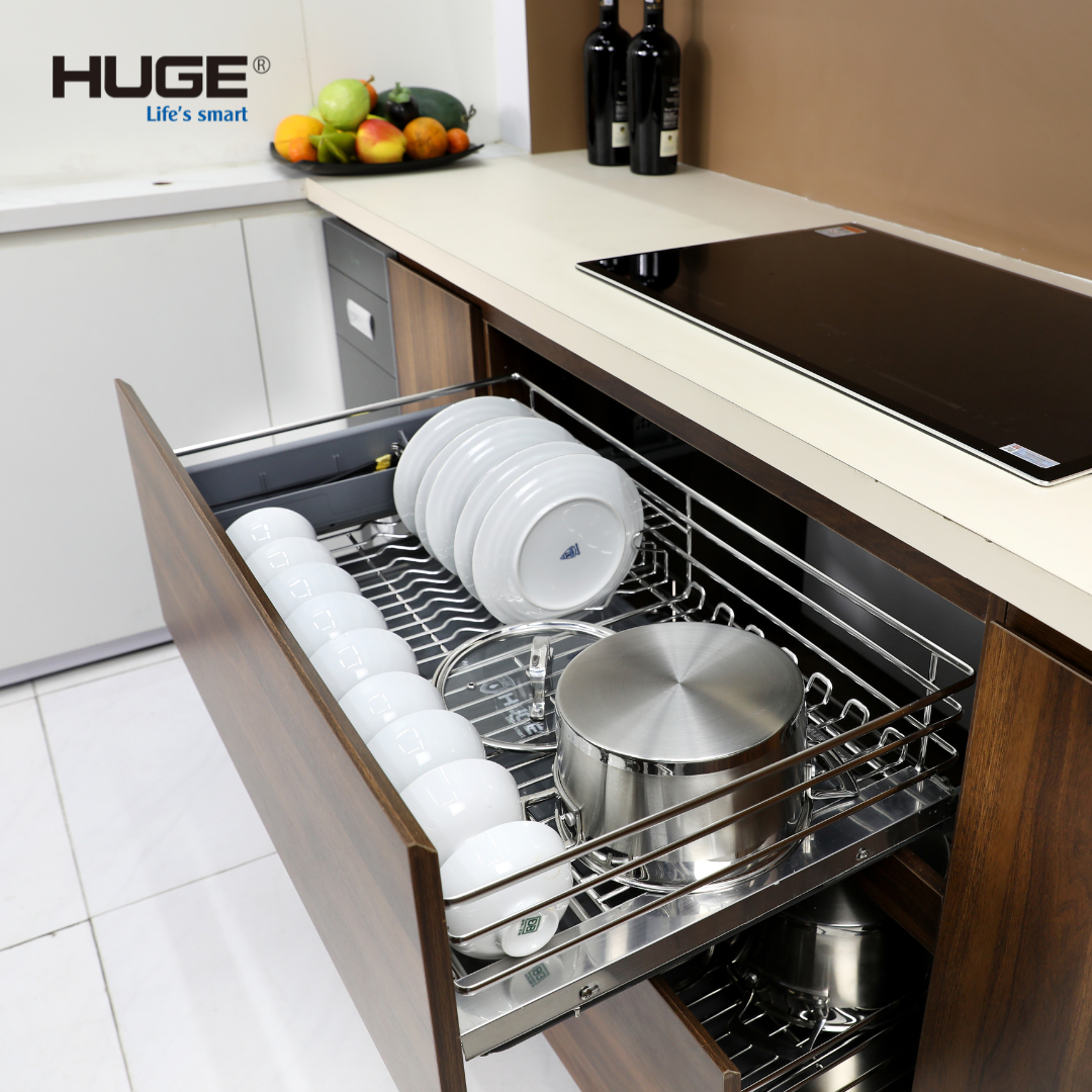 Giá xoong nồi bát đĩa nan oval Giá xoong nồi bát đĩa nan oval