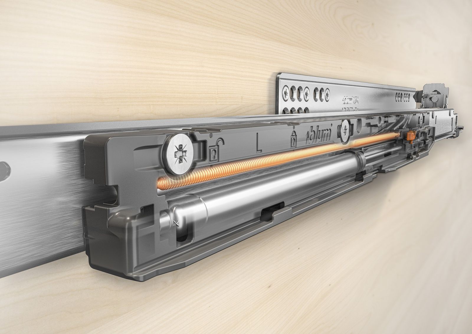 Ưu điểm của ray trượt giảm chấn Ưu điểm của ray trượt giảm chấn