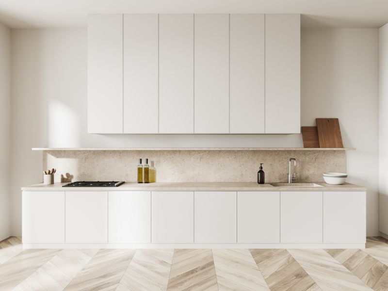 Tủ bếp trên không tay nắm là gì? Tủ bếp trên không tay nắm là gì?