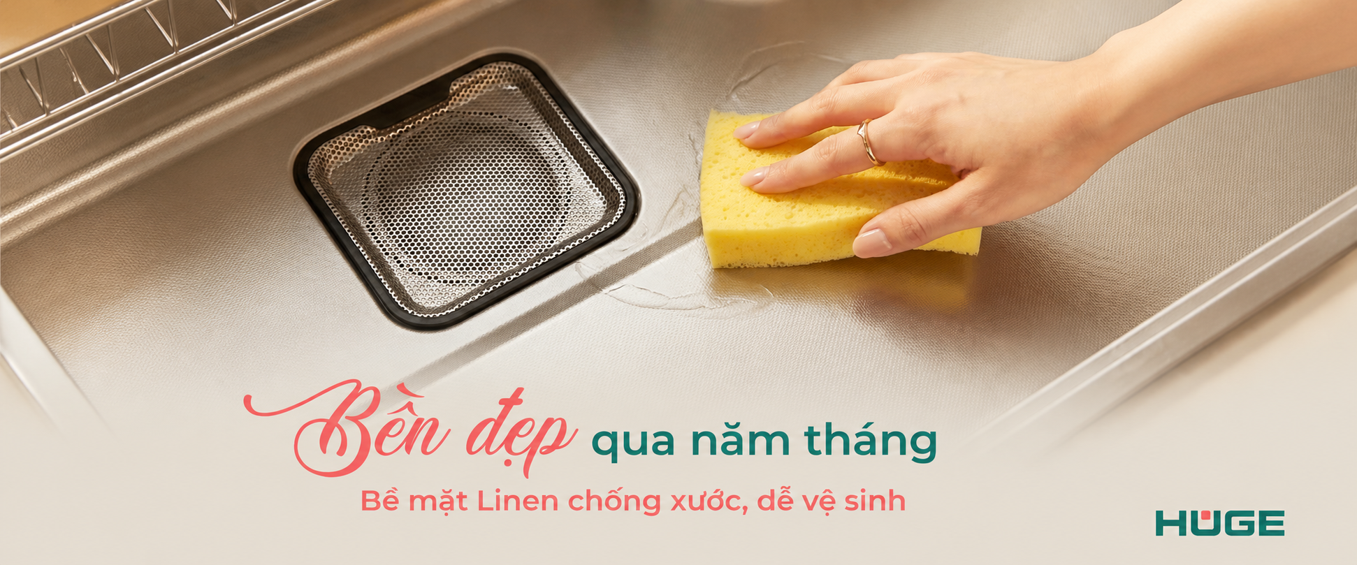 CHẬU RỬA BÁT HUGE H-P100A5 16 1