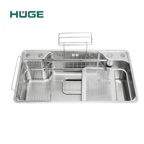 CHẬU RỬA BÁT HUGE H-JS8048 MAX