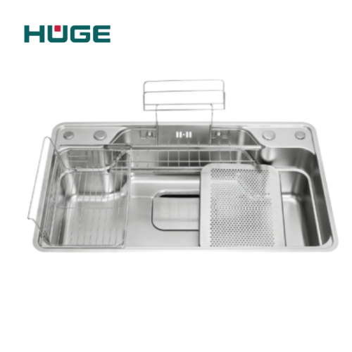 CHẬU RỬA BÁT HUGE H-JS8048 MAX